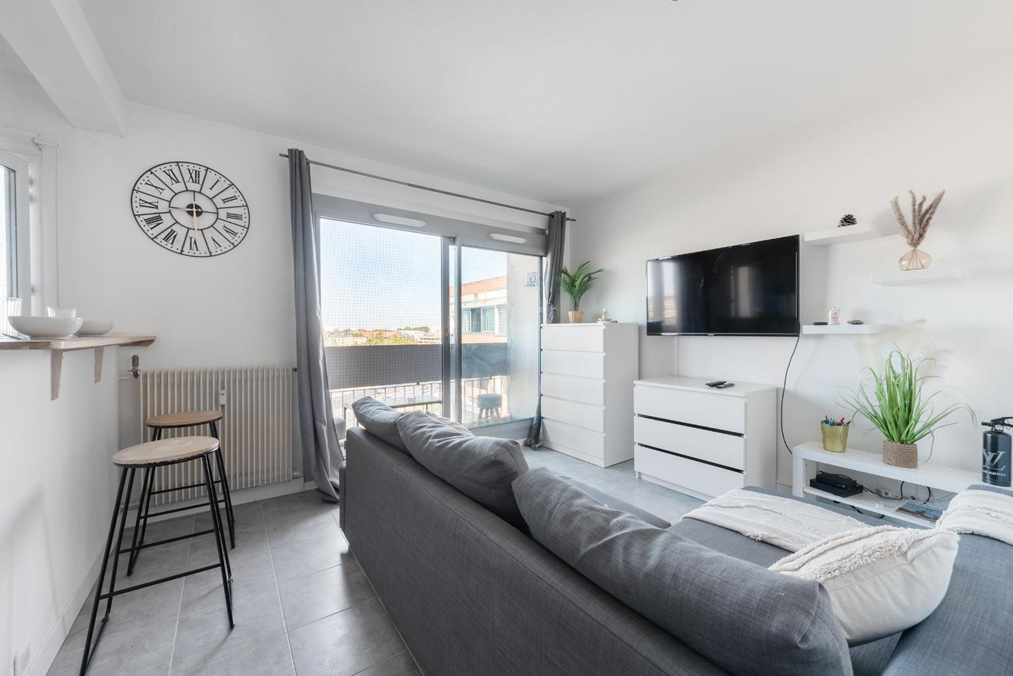 Cosy T2, Terrasse Privee Et Parking Apartment Toulouse Exterior photo